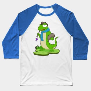 Lizard Painting Paint brush Baseball T-Shirt